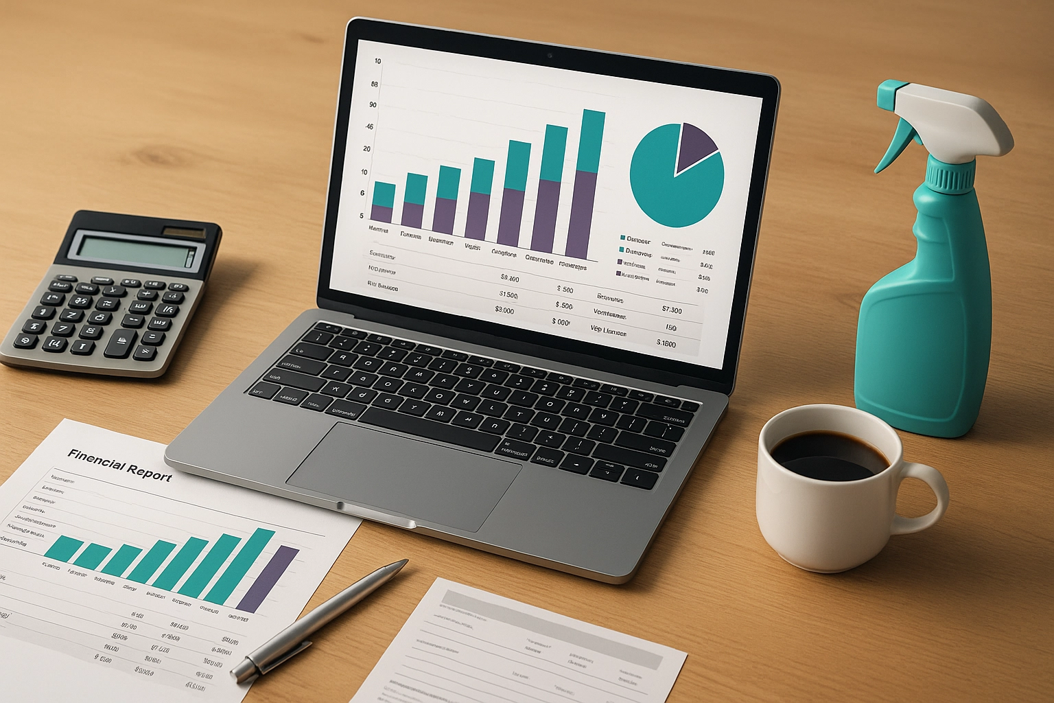 Financial Model for a Cleaning Business